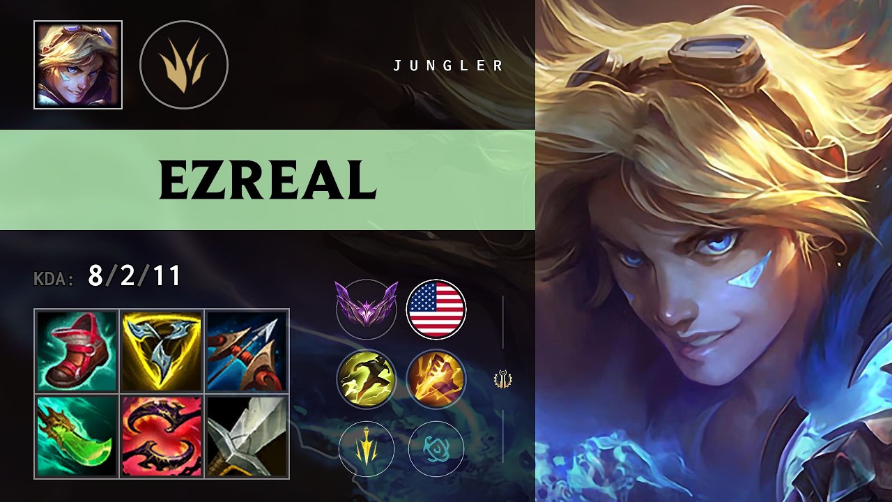 Ezreal Jungle vs Sejuani - NA Master Patch 26.11