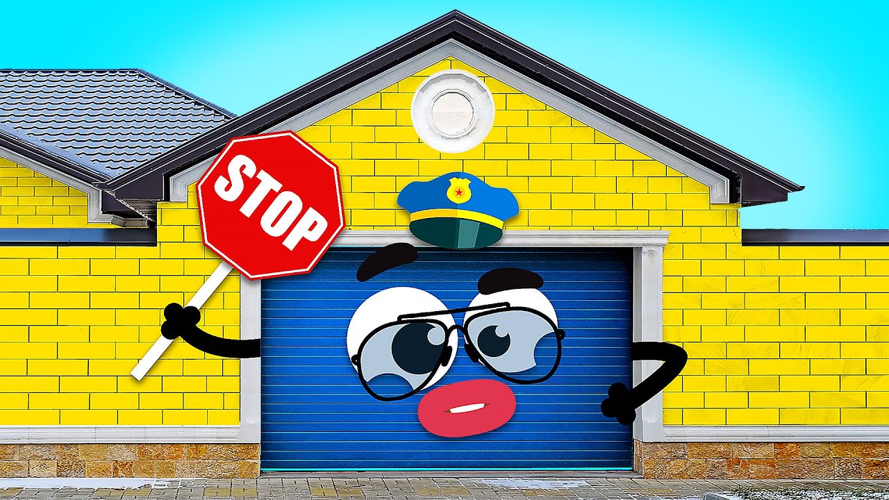 Dangerous life situations from the life of brave things and superhero fruits - Doodland #445