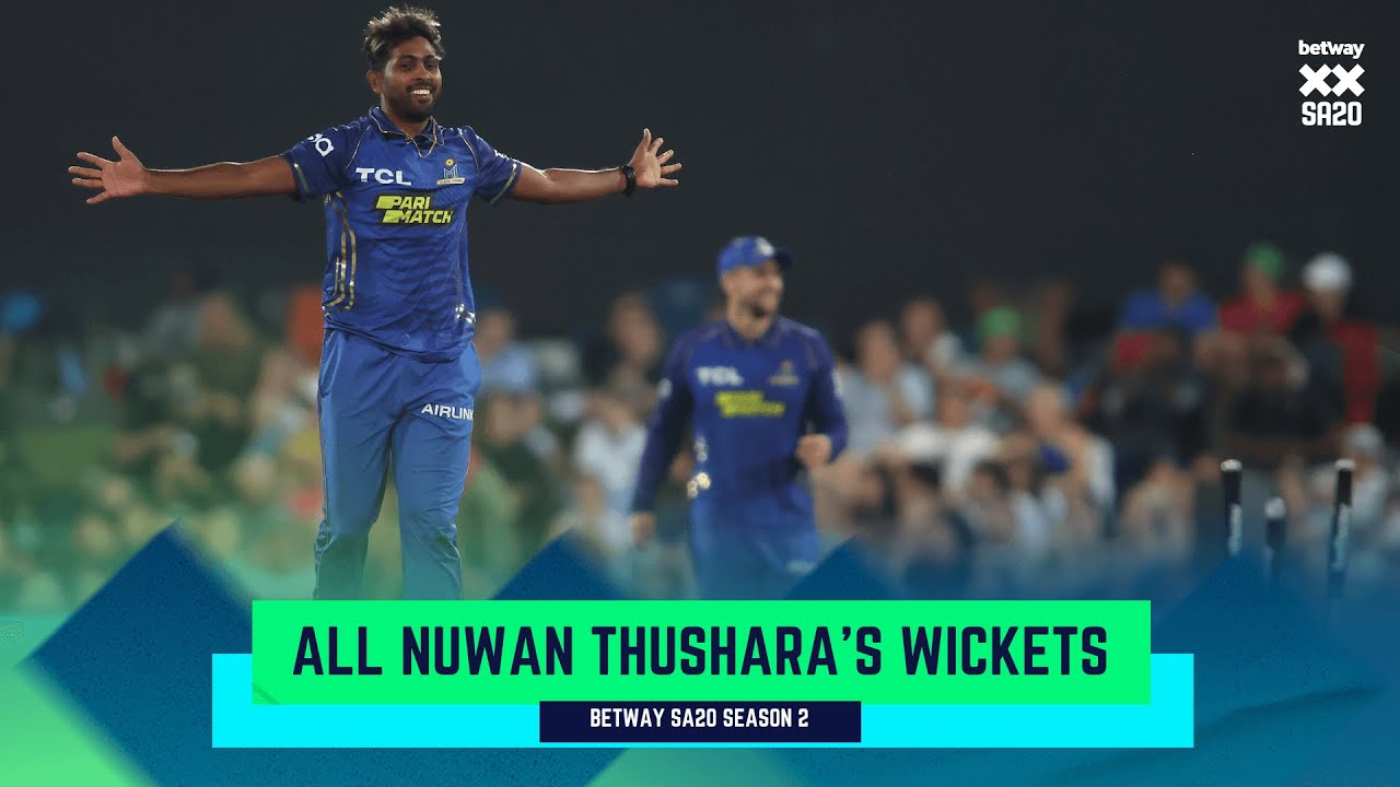 Nuwan Thushara terrorising batters | Betway SA20