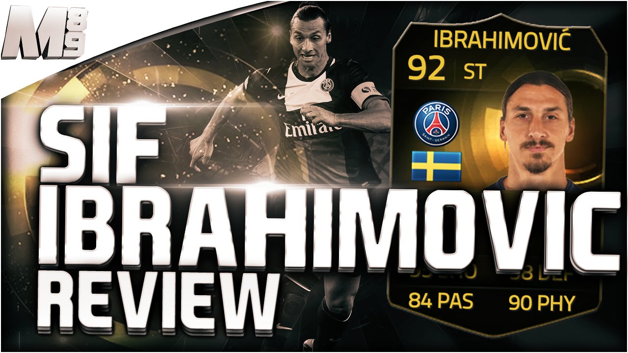 FIFA 15 SIF IBRAHIMOVIC REVIEW (92) FIFA 15 Ultimate Team Player Review + In Game Stats