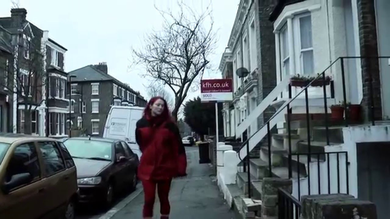 Red - Portrait of a London Rockin' Roller - Roller Derby Captain