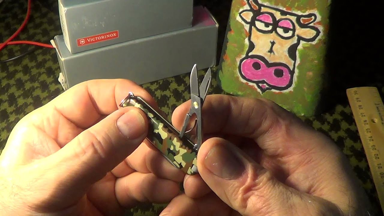 Victorinox Classic in Camo.