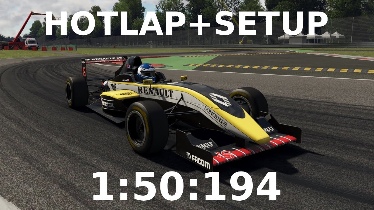 Assetto Corsa | Tatuus FA01 | Monza 1:50:194 WORLD RECORD