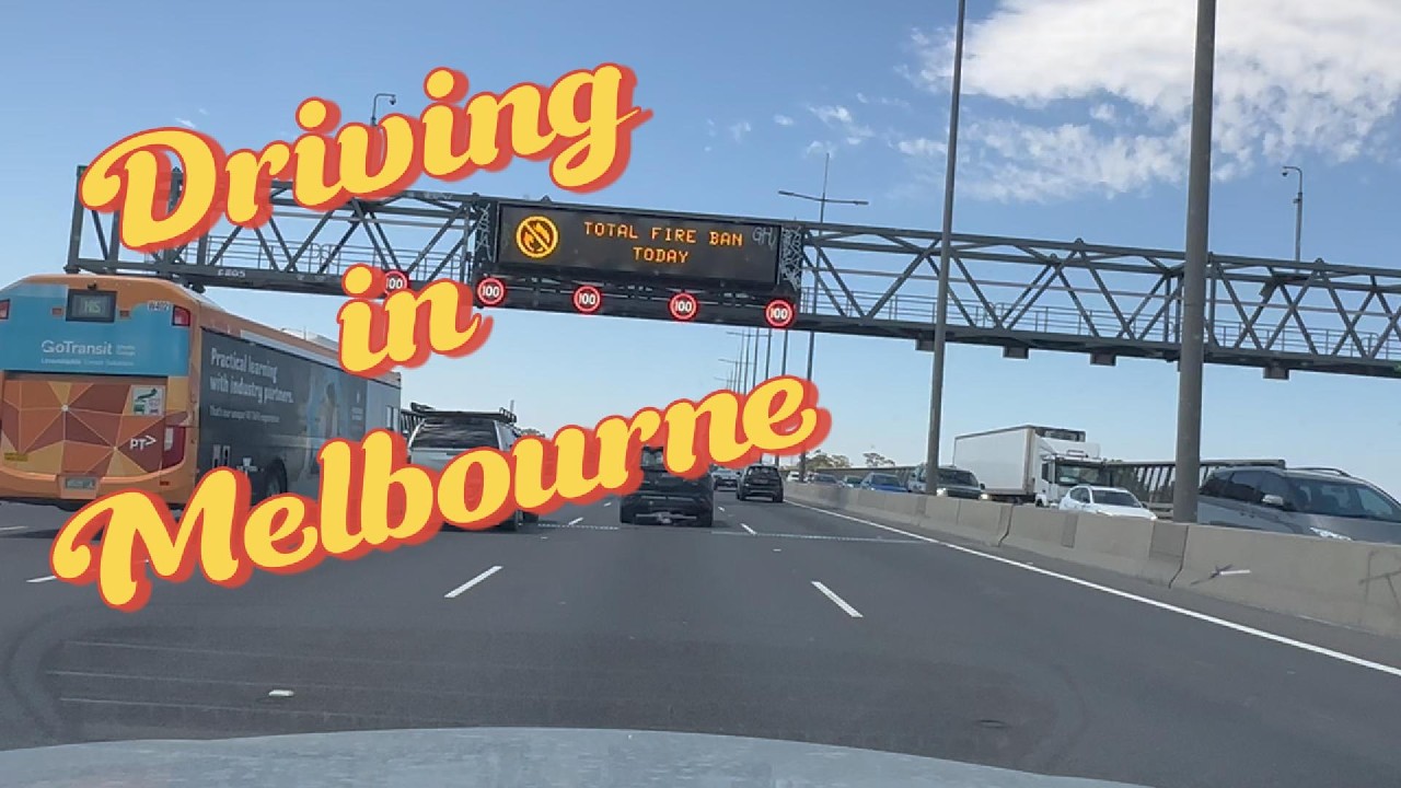 Driving in Melbourne - A Scorching Drive Back Home | Lighter Traffic