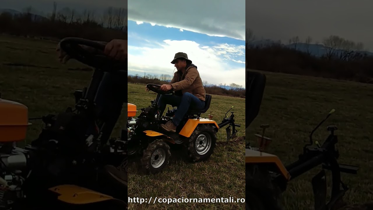 ProGARDEN Campo T18618 Minitractor 4x4, 18CP, benzina