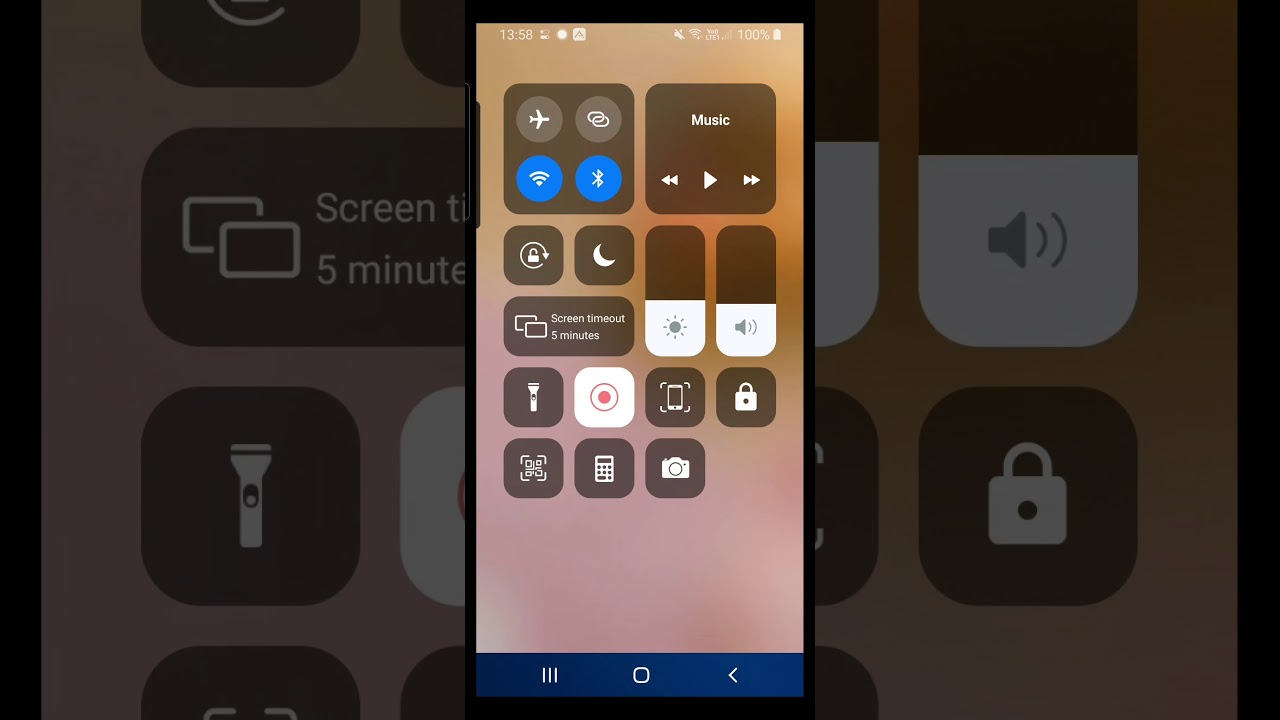Control Center IOS For Android - FA Developer