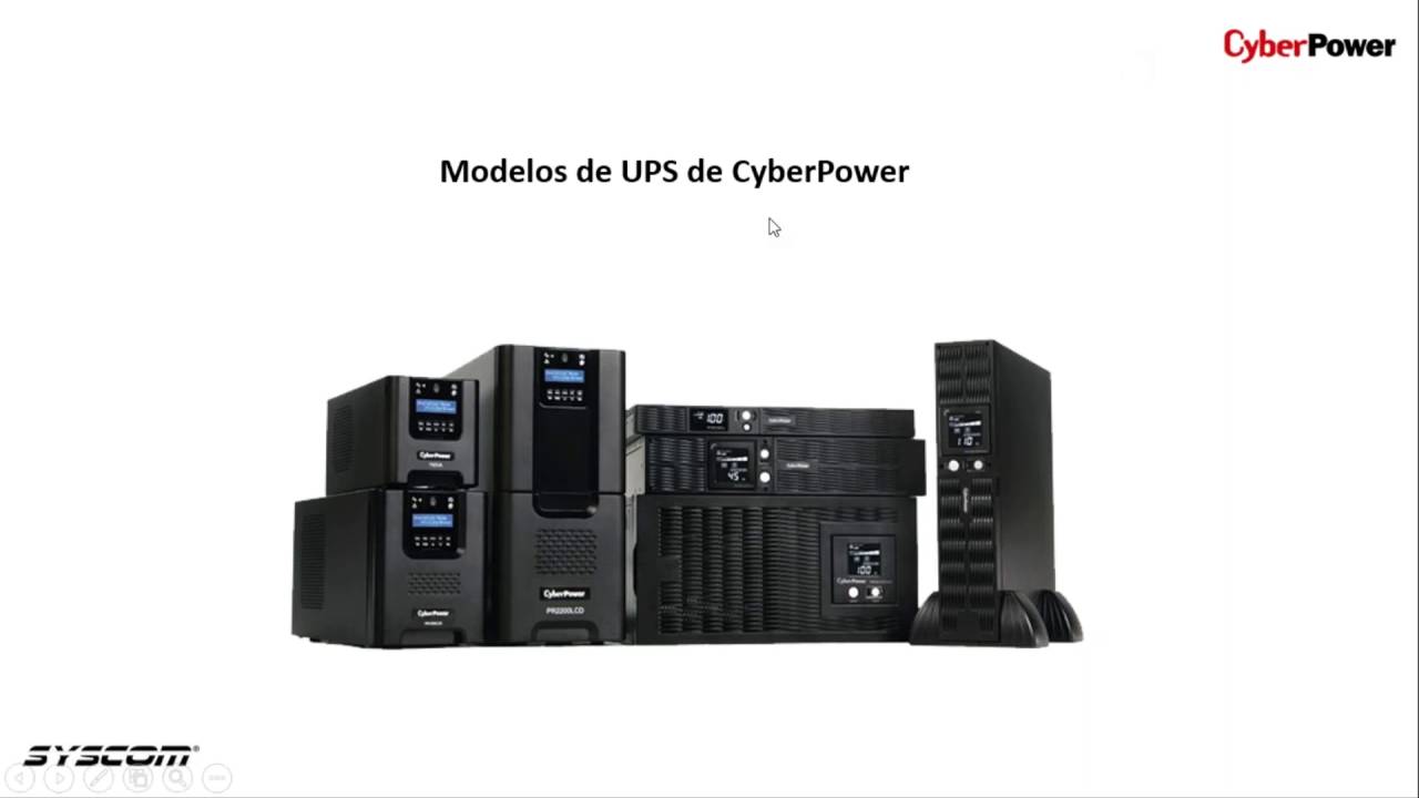 Modelos y Aplicaciones de UPS de CyberPower