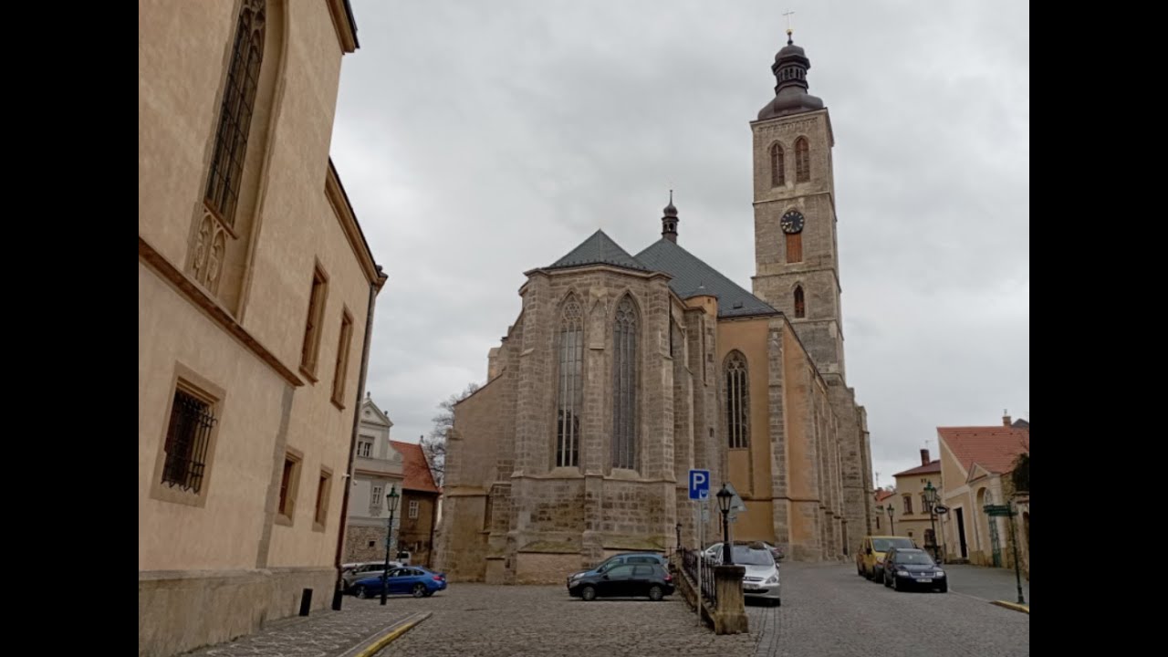 Kutná Hora (CZ) kostel/church sv. Jakub Větší - zvony/bells/glocken - nedělní dopolední zvonění