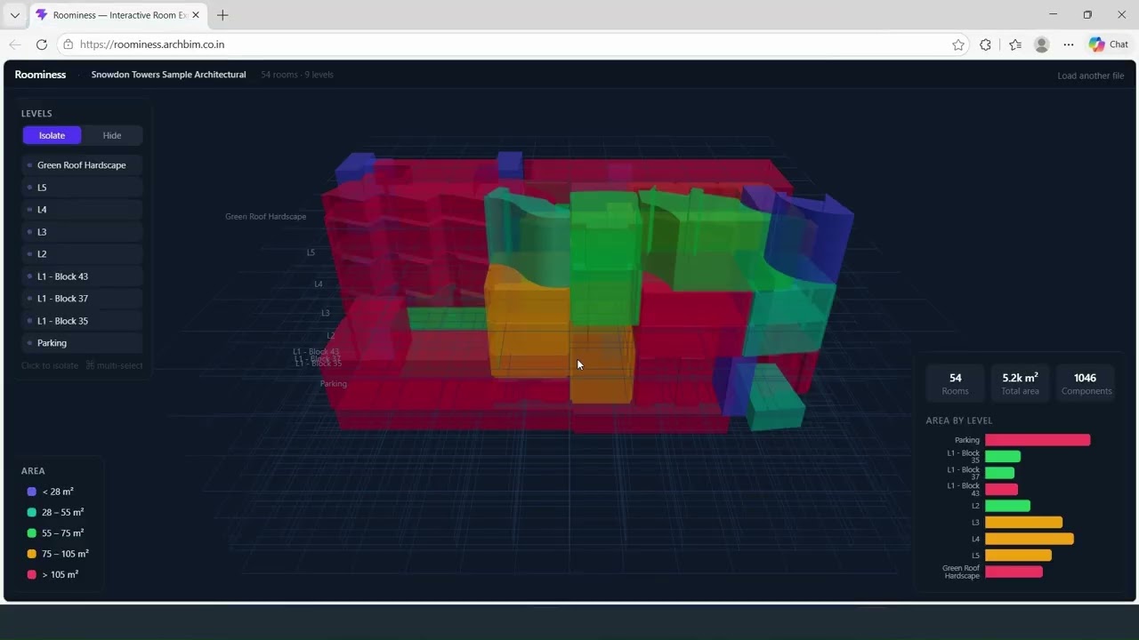 Roominess - Revit Add-in