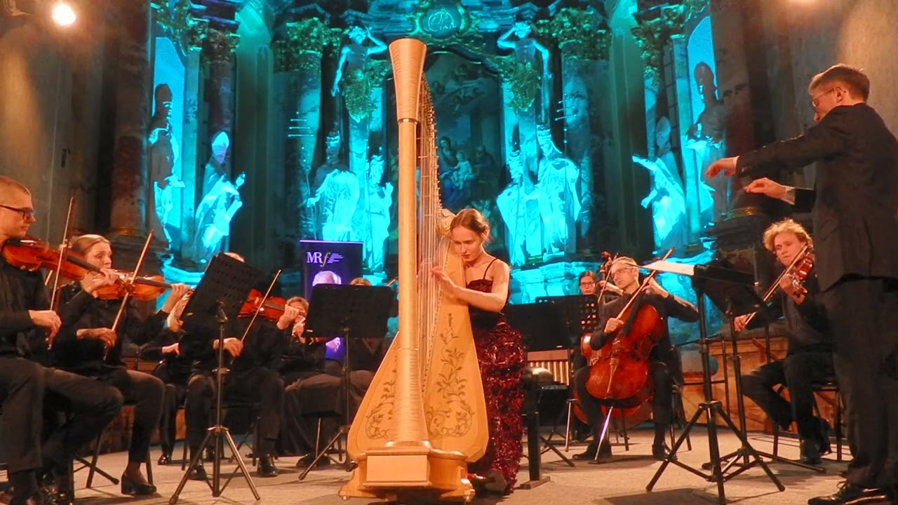 Jean-Michel Damase. Concertino for Harp and Chamber Orchestra. Giedra Julija