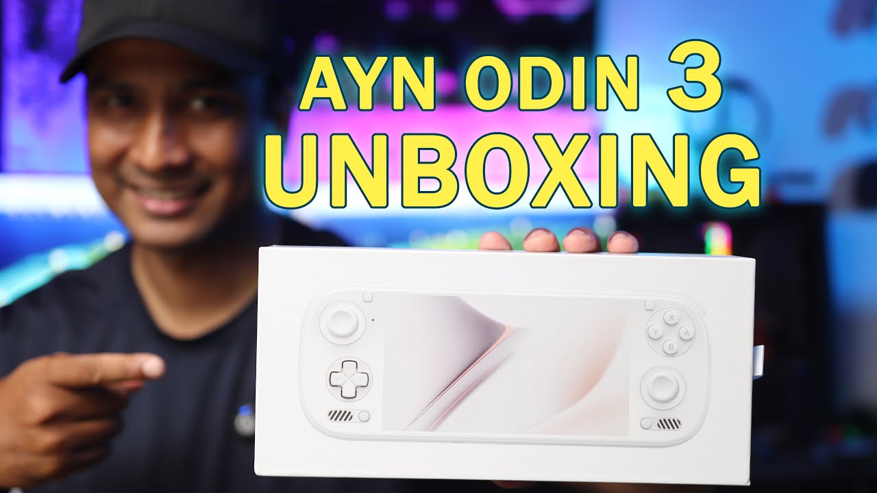 AYN ODIN 3 : Unboxing & Test AAA game!
