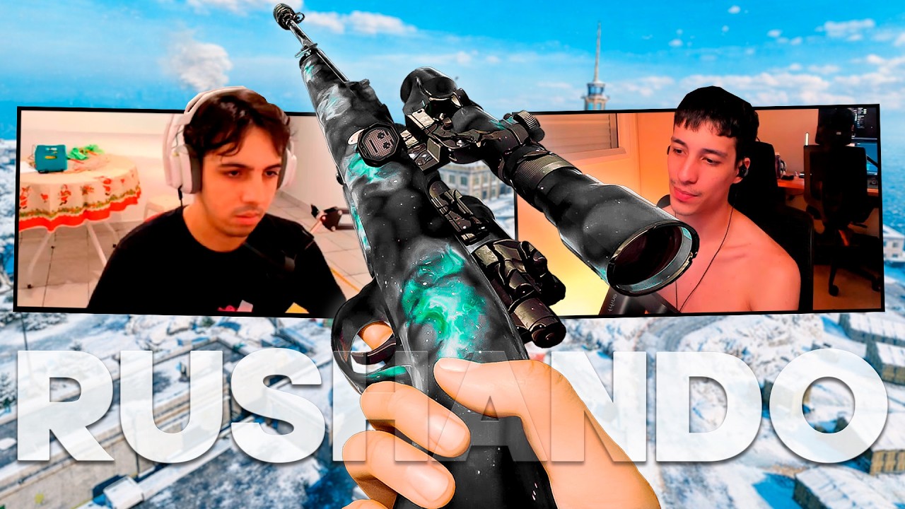 Dois SNIPER RUSHANDO na REBIRTH de NEVE