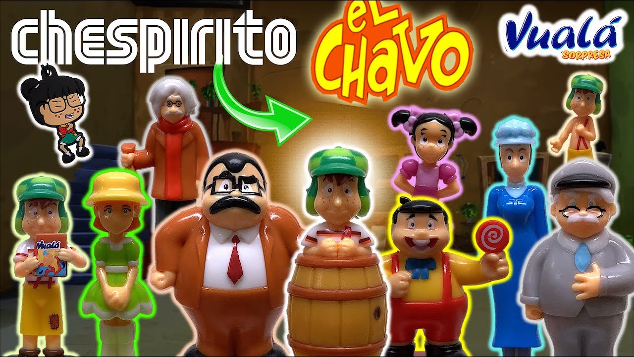 La Colección de CHESPIRITO & El Chavo en VUALÁ SORPRESA (Parte 1) - TOY SHOTS (2025)