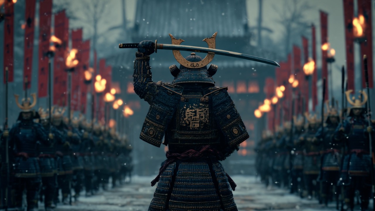The Samurai Legion Ritual Before The Battle | Epic Dark Music of Japan