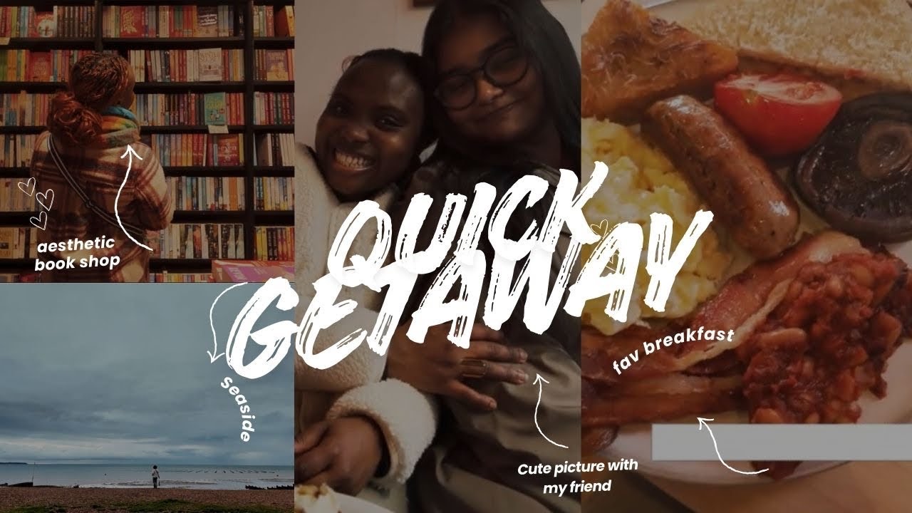Trying to get back into reading + Seaside Day Trip | Weekend vlog