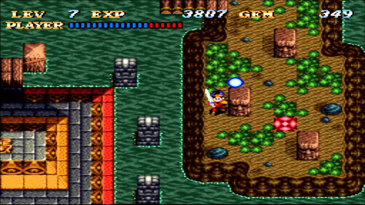 Soul Blazer gameplay