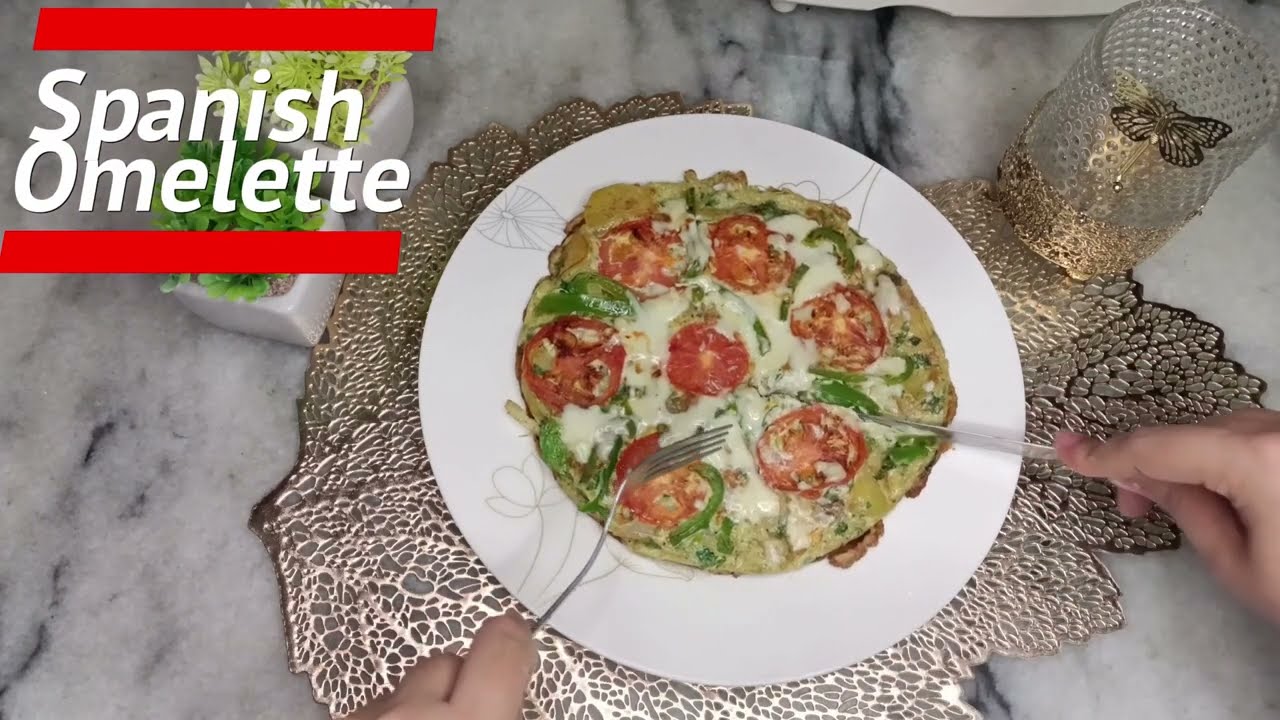 Try this Spanish omelette Recipe | Easiest Breakfast Recipe | Cheese Spanish omelette | By Annu