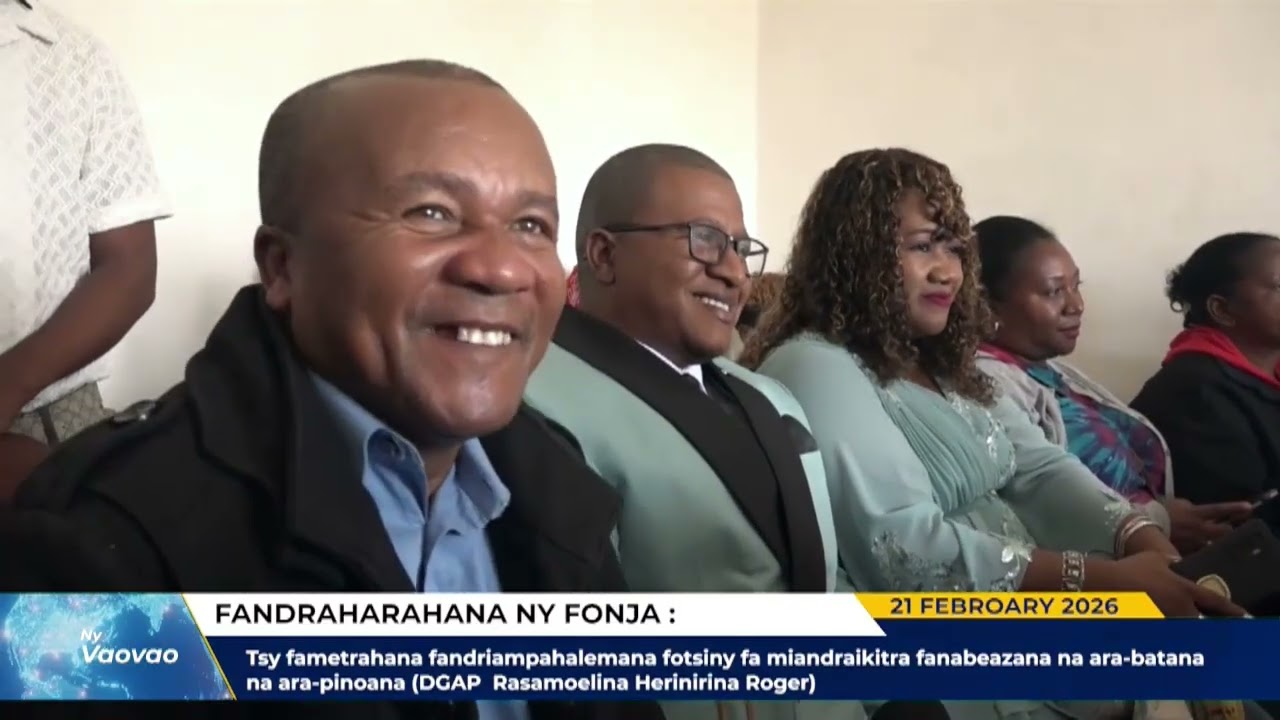 NY VAOVAO DU 21 FEVRIER 2026 BY TV PLUS MADAGASCAR