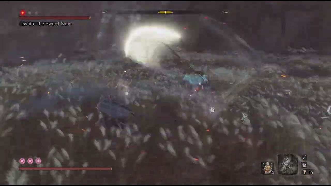 Isshin, the sword saint . NO HIT NO DMG new game +7