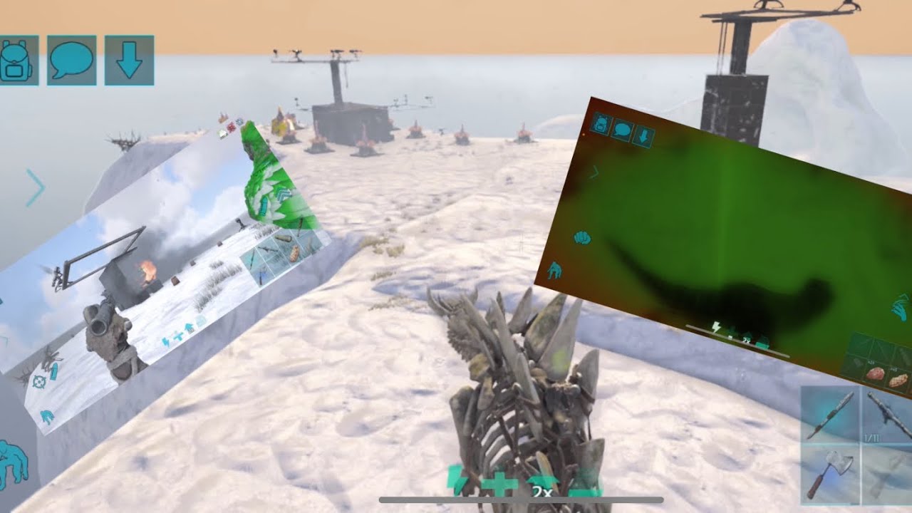 ARK Ultimate Mobile Edition - RAID pvp megatribo In Oficial Serve raid wipe cs #3