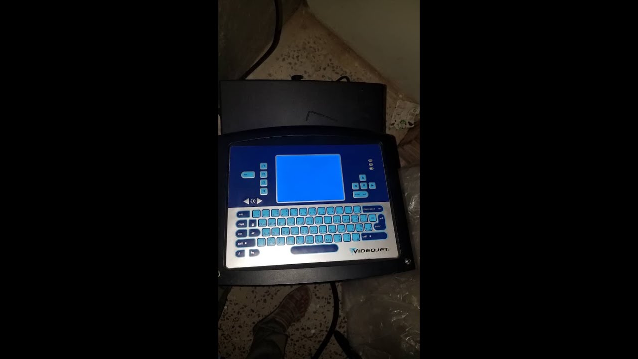 Ошибка программного обеспечения струйного принтера Videojet серии 1000? Ошибка синего экрана Vide...