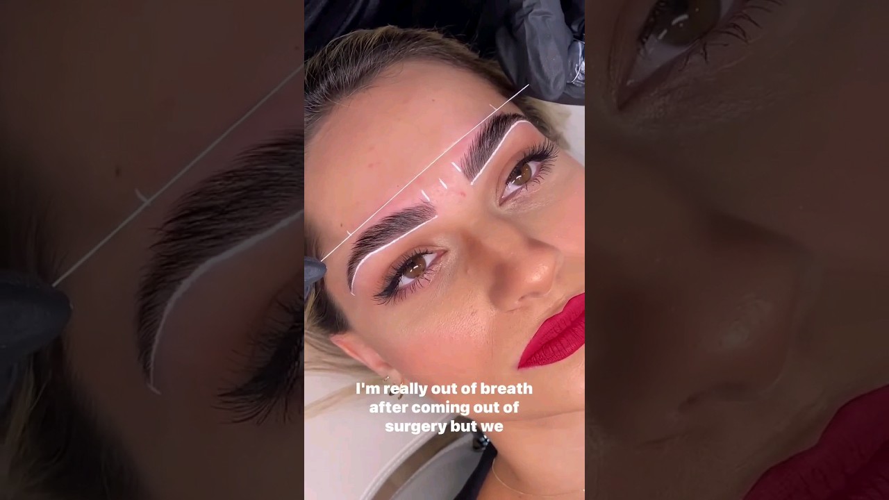 Eyebrow Mapping #mapping #brows #pmu #microblading #ombrebrows #eyebrowtutorial #shadingbrows #brow