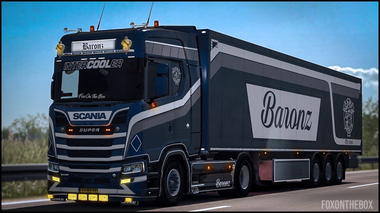 Baronz Custom Old School Skinpack | Euro Truck Simulator 2 (ETS2 1.32)