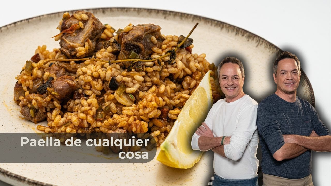 Paella de cualquier cosa 🔥🥘✨ | Hermanos Torres