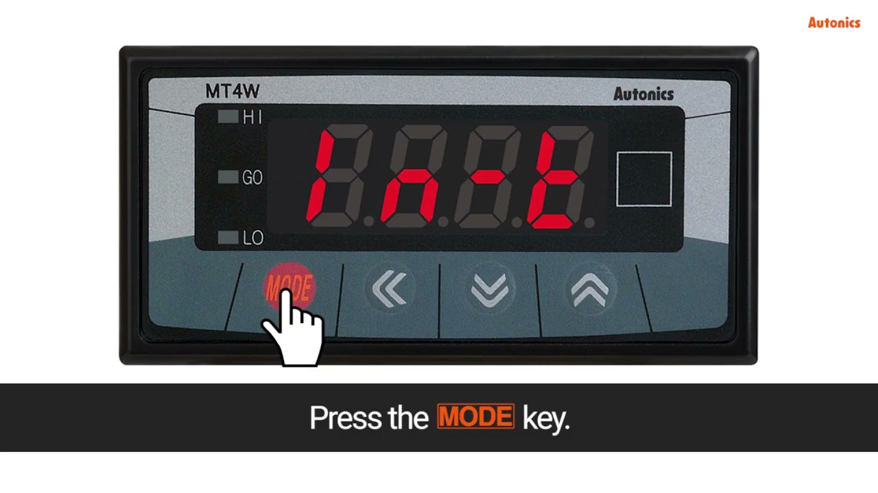 Dubai Sensor Tutorial: Setting Parameter When Using C.T. | MT4W-AA Series| (Autonics)
