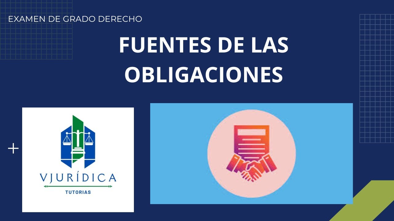 Fuentes de las obligaciones - Pregunta examen de grado