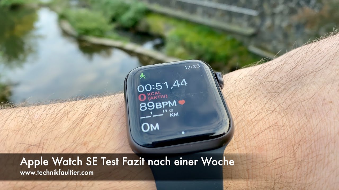 Apple Watch SE Test Fazit nach einer Woche