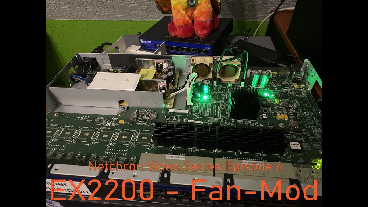 Netchron - Juniper EX2200 Fan-Mod
