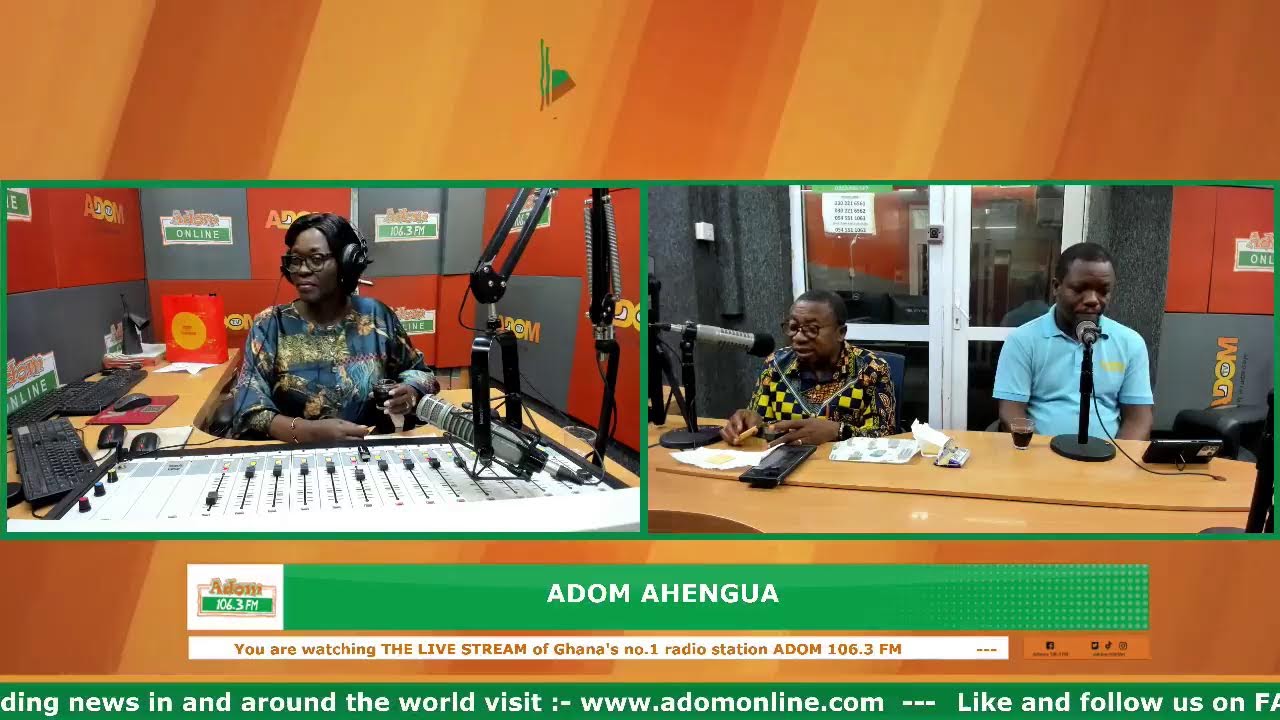 Adom Ahengua with Counsellor Tina Amaniampong on Adom 106.3 FM (20-03-26)
