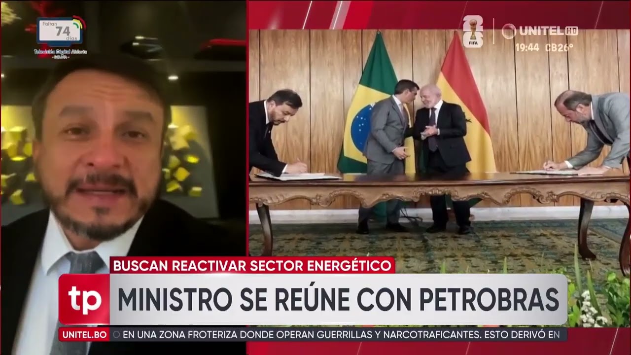 Según ministro, presidenta de Petrobras ofreció apoyo a Bolivia