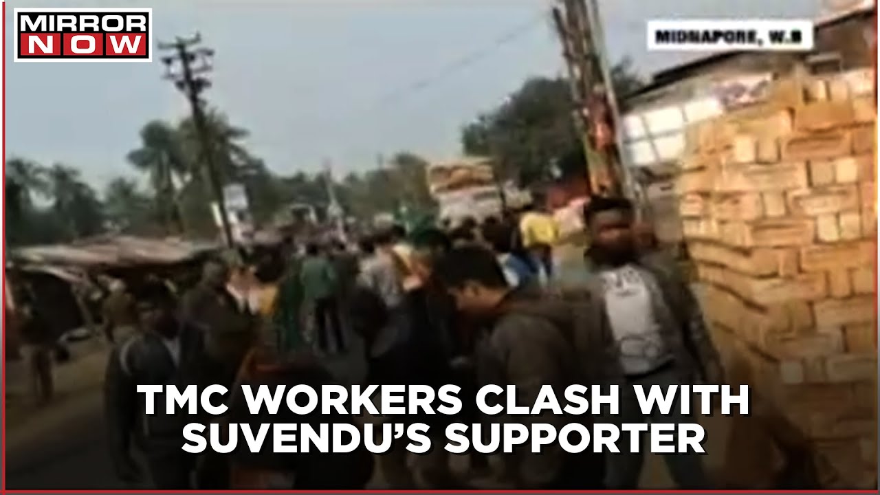 West Bengal: TMC workers clash with Suvendu Adhikari's supporter; BJP joins in too