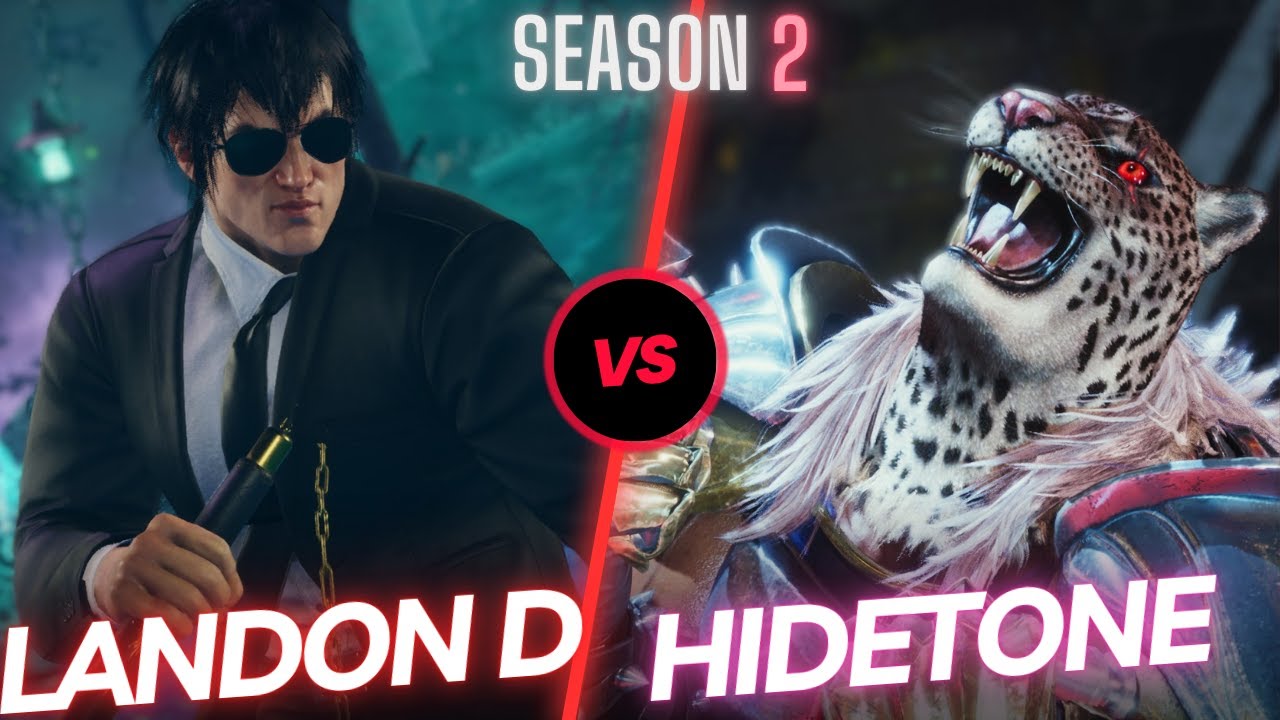 Tekken 8 | Landon D (Law) VS HideTone (Armor King) Ranked Match