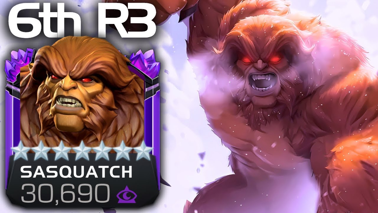 7-STAR RANK 3 SASQUATCH - Battlegrounds, Story, & Necropolis Solo - My 6th 7-Star Rank 3