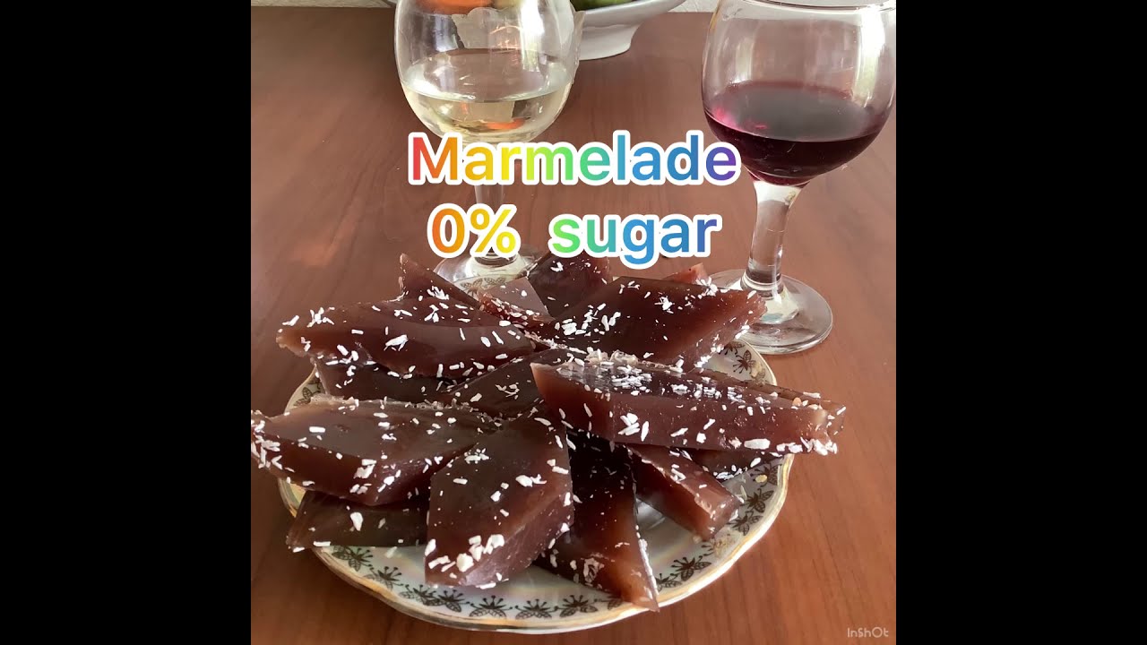 Marmelade 0% sugar