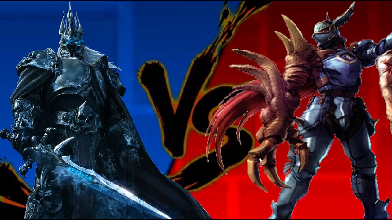 Mugen Battle 25: ( Lich King VS Nightmare ) #dota #warcraft vs #soulcalibur #souledge