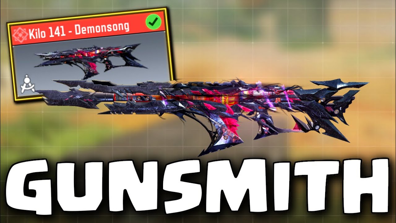 COD Mobile KILO 141 Gunsmith (Multiplayer + Battle Royale)