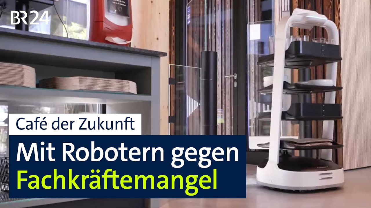 Dingolfing: Kein Personalmangel im Café der Zukunft | Abendschau | BR24