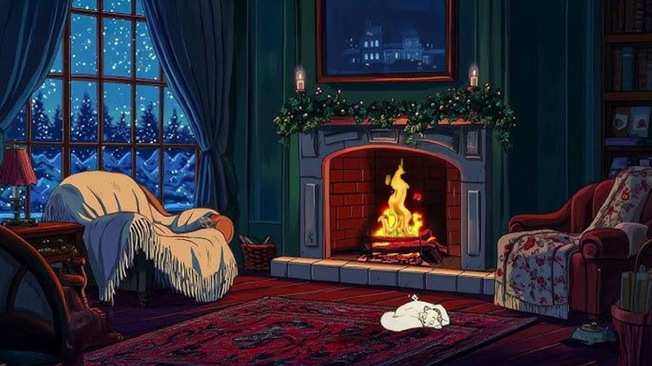 Nostalgic 1940s Vintage Music Playing Softly in Another Room | Retro Sleep 