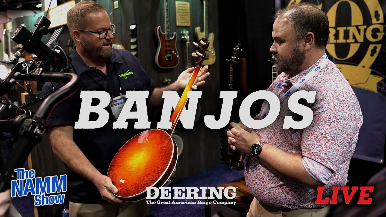 Deering Banjos Booth Tour | Live From NAMM 2025!