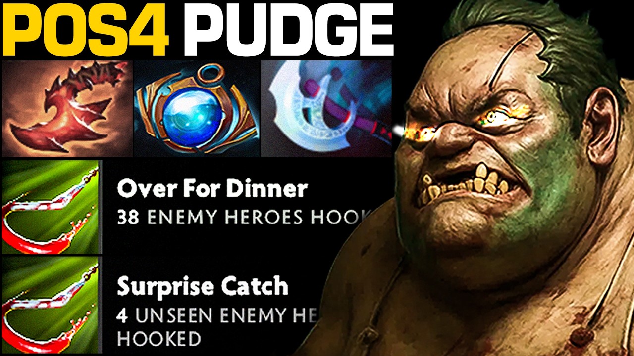POS4 Pudge заманивает врагов на ужин | Официальный аккаунт Pudge
