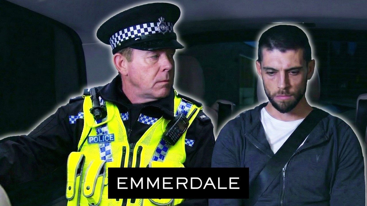Joe Arrested While Escaping With Stolen Money | Emmerdale
