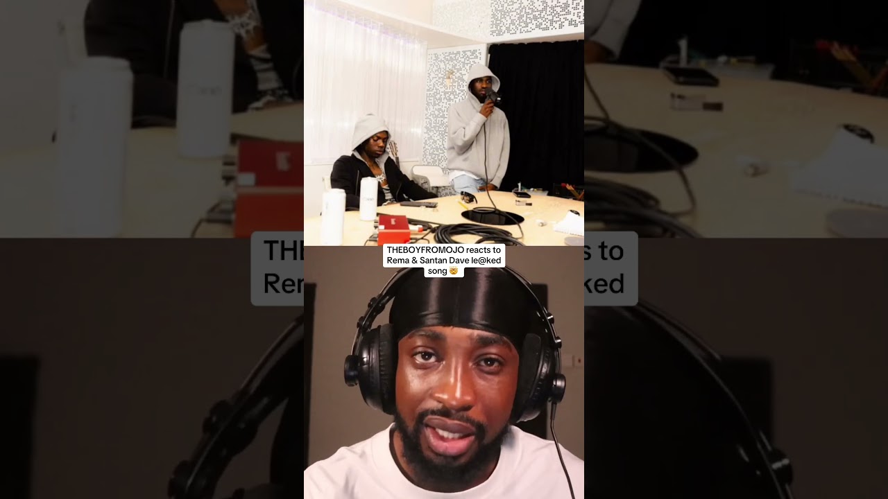 THEBOYFROMOJO reacts to Rema & Santan Dave le@ked song 🤯