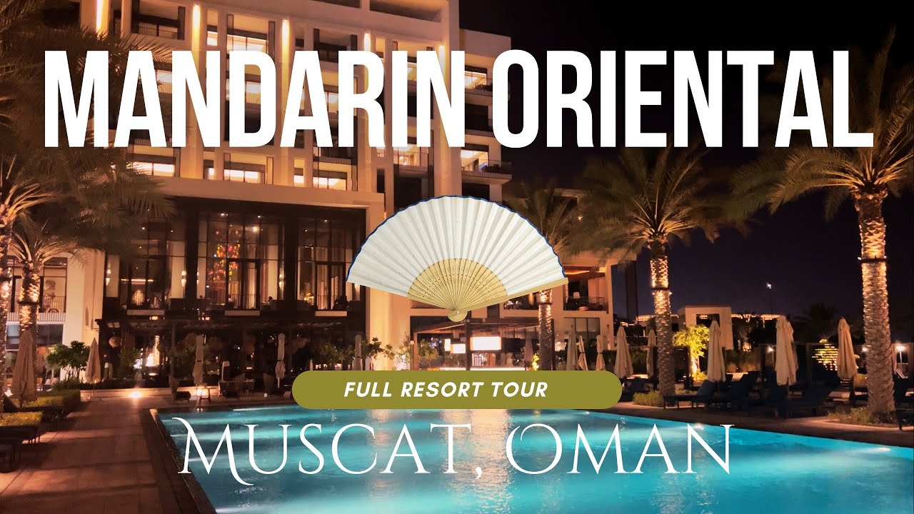 Mandarin Oriental Muscat | Full Hotel Tour & Beachwalk in 4K - See Oman’s Most Luxurious New Resort