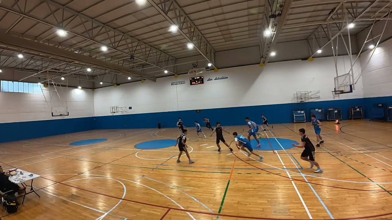 4° tiempo atlético san Sebastián VS iraurgi cadetes 2010 2026 baloncesto 