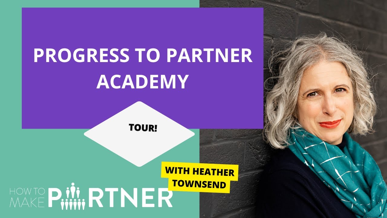 If you want to make partner in professional services - Tour of Progress to Partner