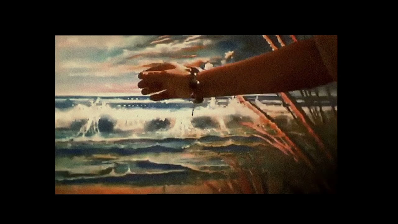 Mouvement en peinture à l'huile.